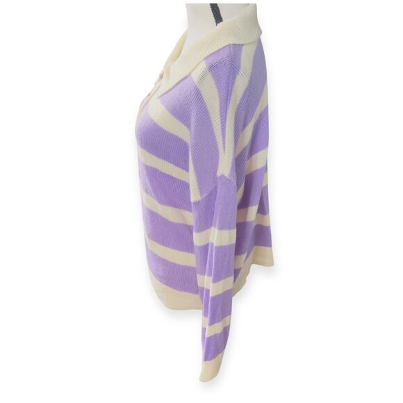 Kawaii Pastel Purple Soft Long Sleeve - Picture 3 of 6